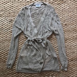 Lioness Gold Wrap Mini Dress